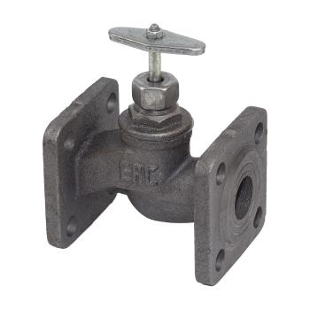 Клапан (вентиль) запорный чугунный 15кч19п Ду 40 Ру 16